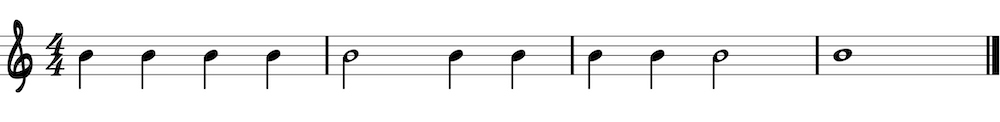 Rhythm practice 1