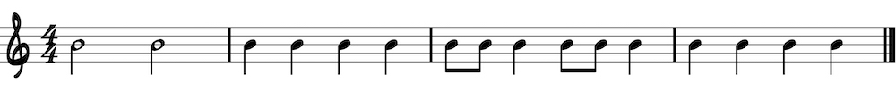Rhythm practice 3